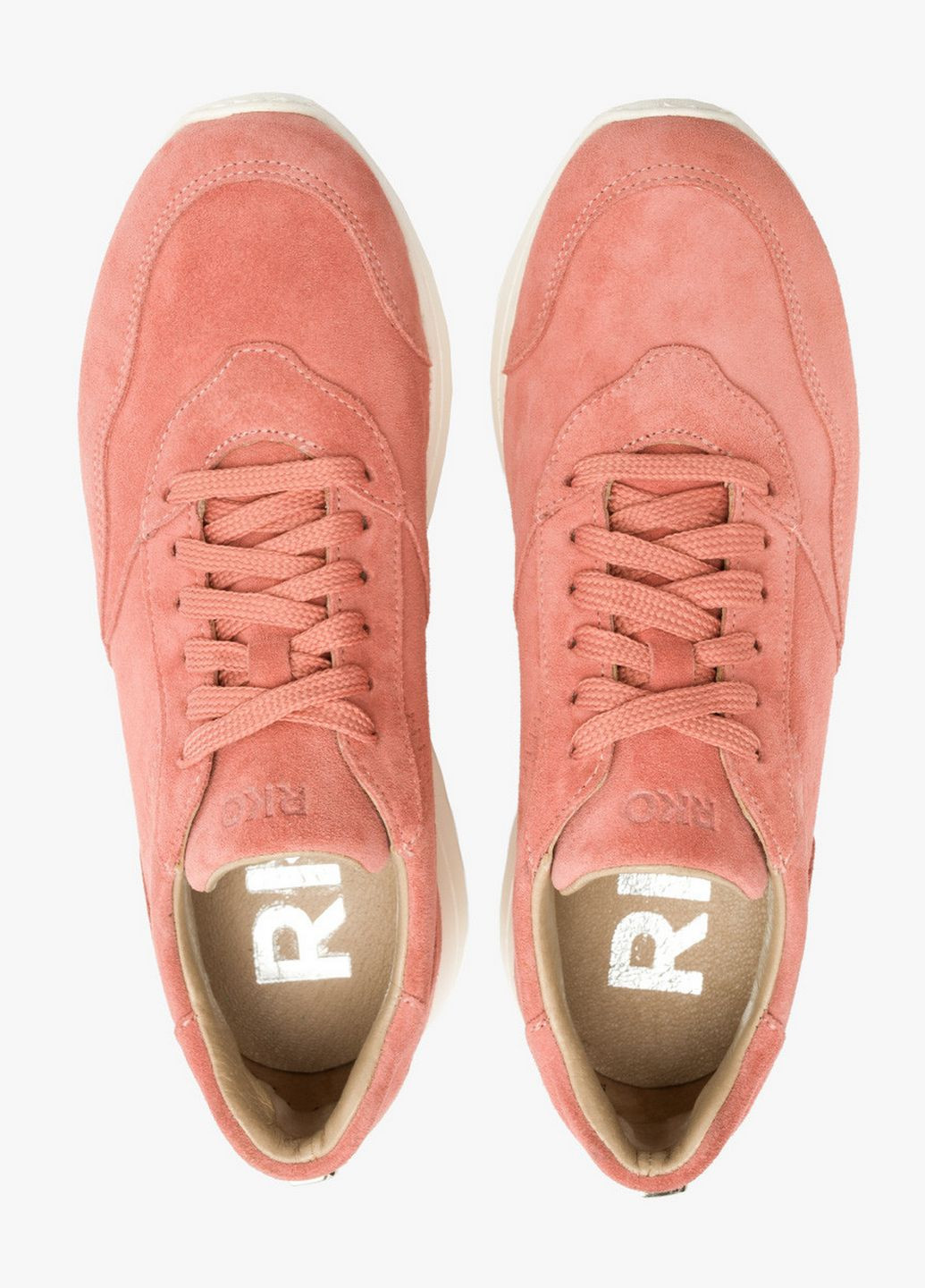 Розовые демисезонные кроссовки Rylko