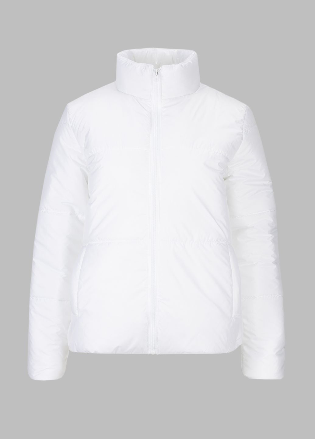 Біла демісезонна куртка No Brand