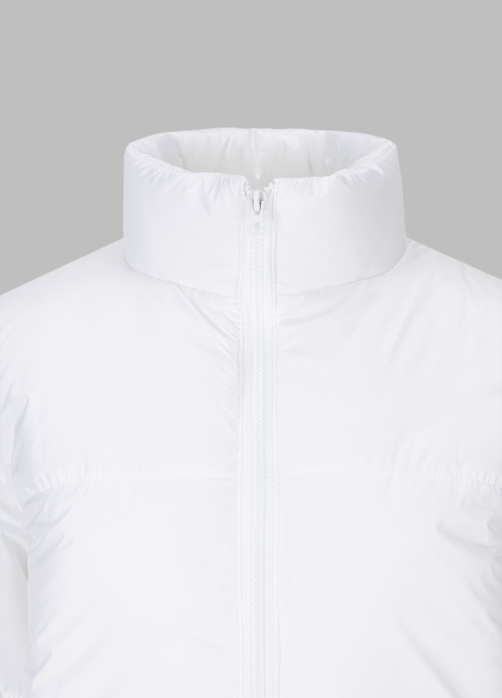 Белая демисезонная куртка No Brand