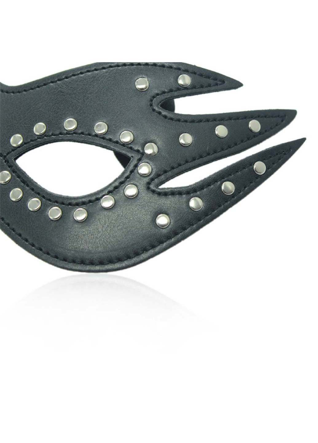 Маска на глаза Leather Cat Mask Black Bdsm4u (277229574)