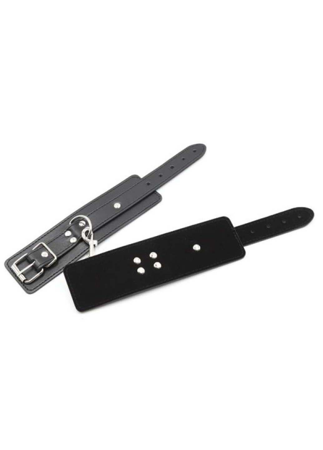 Кожаные наножники на цепи с ремешками Multi-Studded Shackles ZR025 Bdsm4u (277229402)