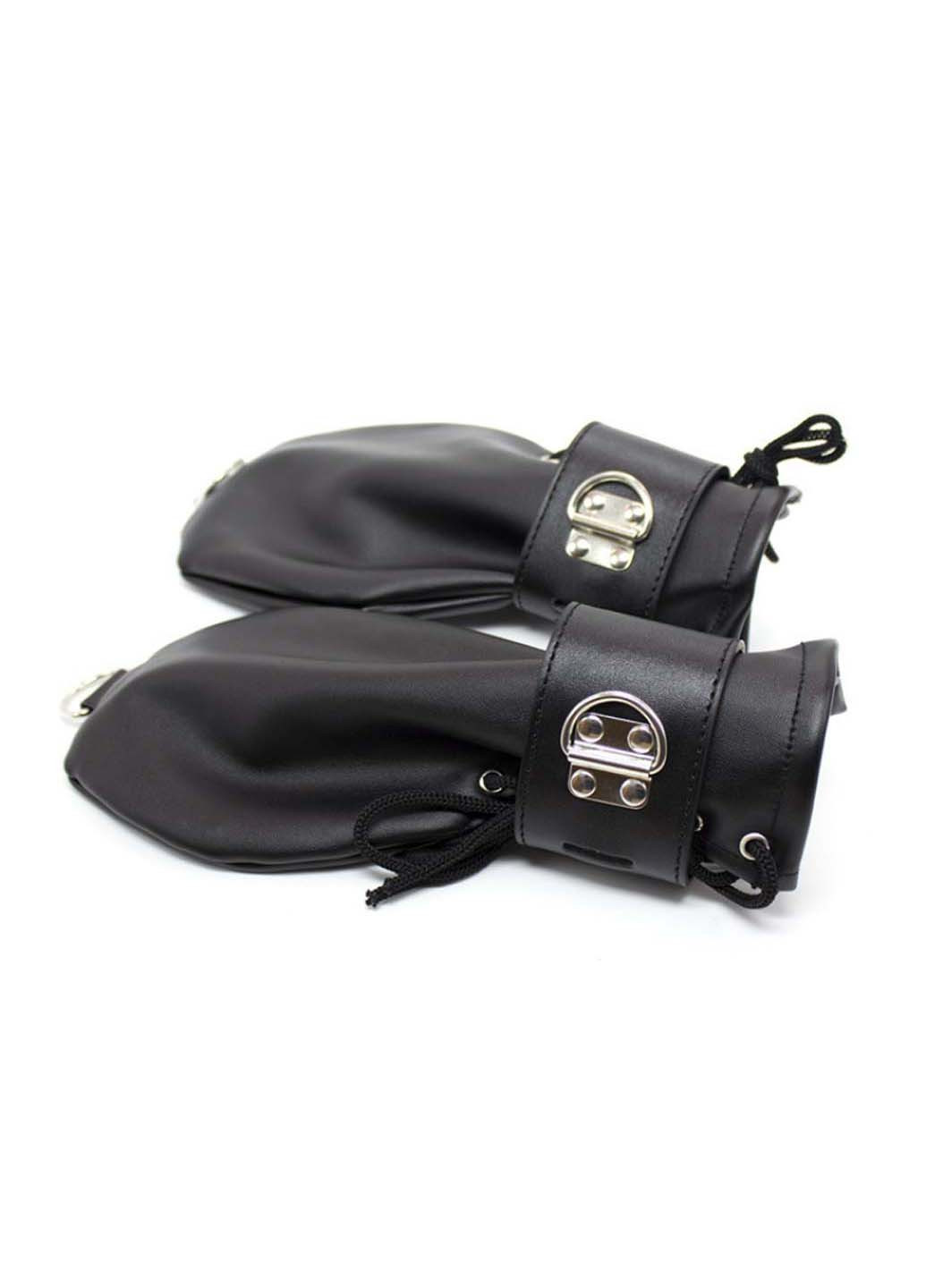 Наручники варежки черные Strict Leather Locking Mittens Bdsm4u (277229529)