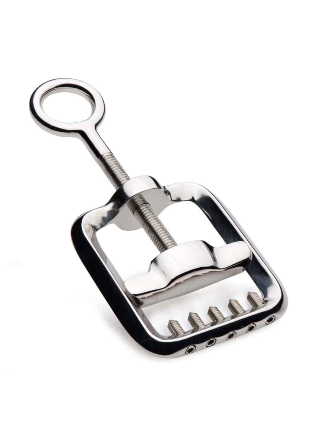 Зажим для яичек CBT Ball Crusher with Spikes Steel Wine Cock and Ball Press Bdsm4u (277229452)