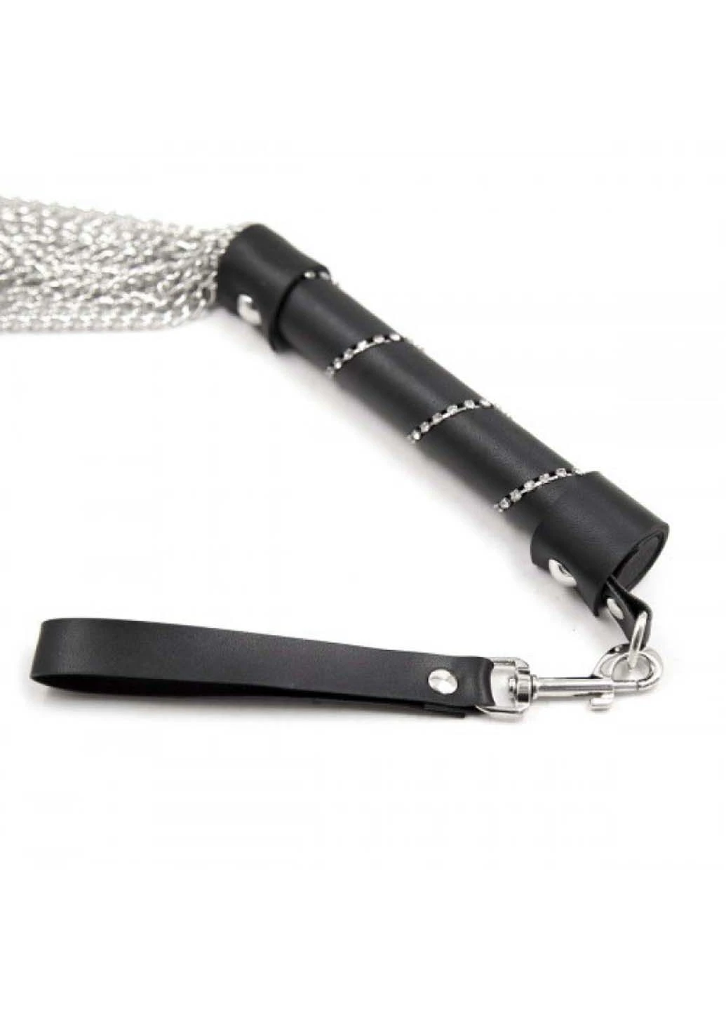 Ексклюзивний батіг з металевими ланцюгами Metal Chain Whip Tails Whip Bdsm4u (277229321)