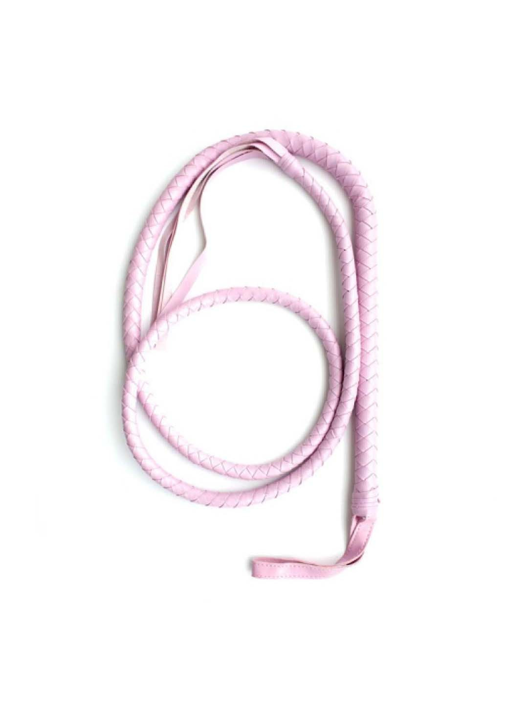 Длинный розовый кнут с рукояткой Queen Punishment Flogger Whips Bdsm4u (277229575)