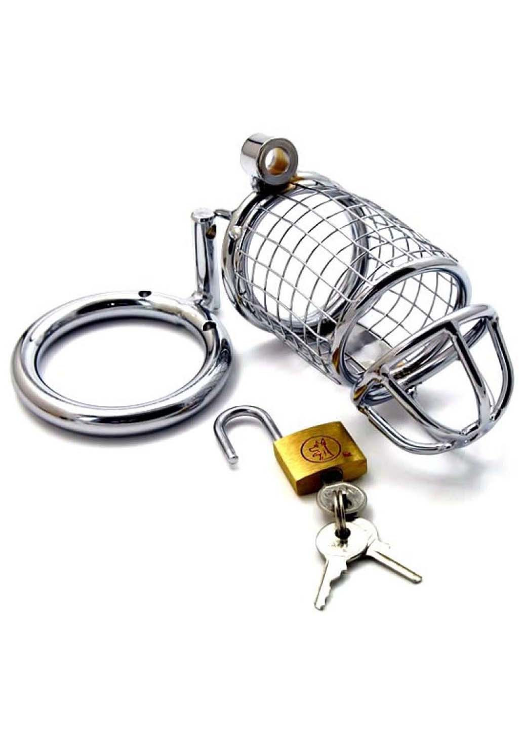 Сталевий пояс вірності з нержавіючої сталі Lancelot De Luxe Silver Bdsm4u (277229310)