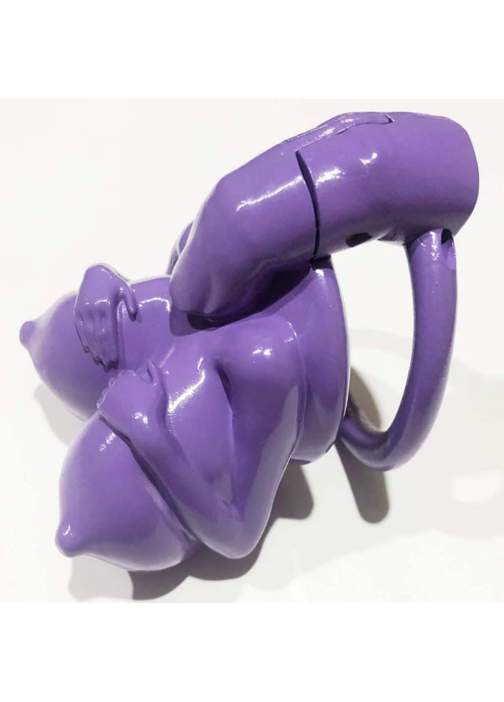 Пояс верности для мужчин Big Boobs New Chastity Device Purple Bdsm4u (277229375)