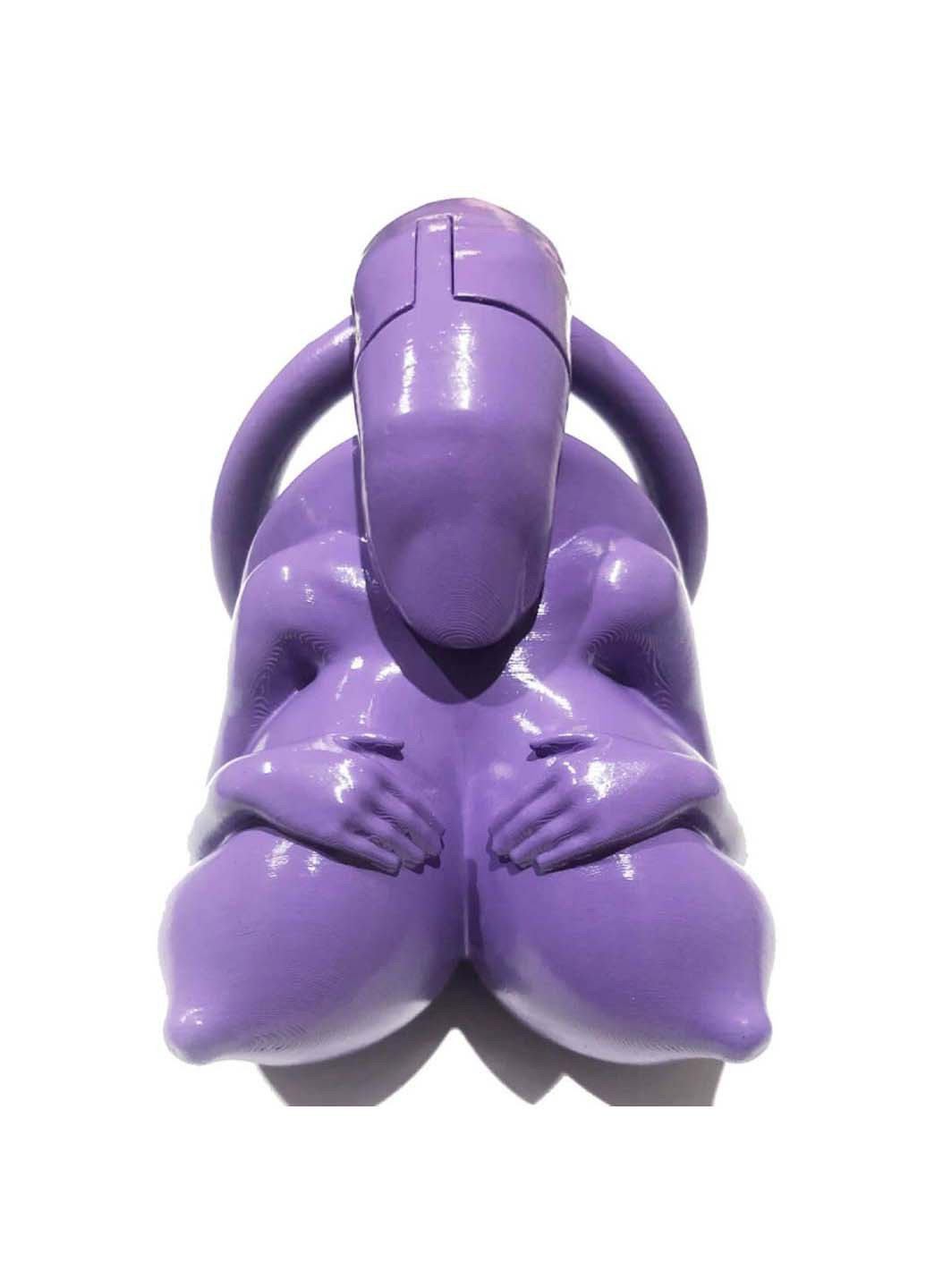 Пояс вірності для чоловіків Big Boobs New Chastity Device Purple Bdsm4u (277229375)