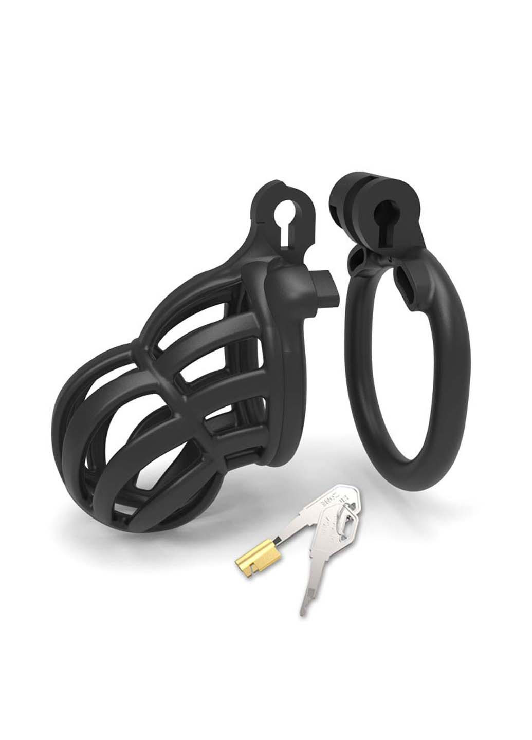 Клітка цнотливості для чоловіків 3D Honeycomb Chastity Cage-H Bending Ring Bdsm4u (277229354)