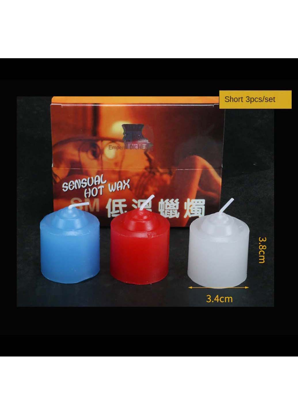 Восковые свечи с низкой температурой плавления Sensual Hot Wax Candles Set Bdsm4u (277229411)