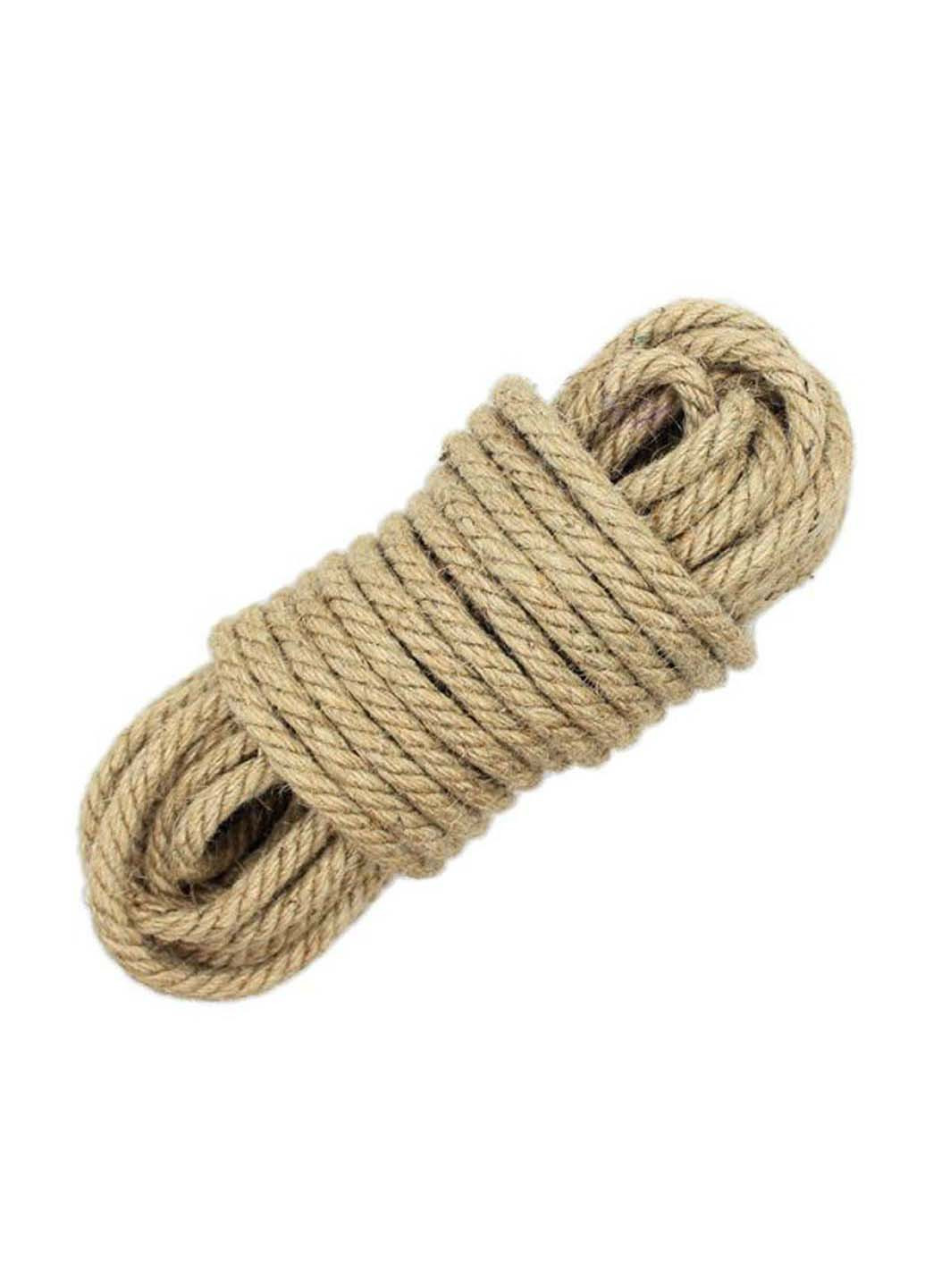Конопляні канати мотузка для шибарі Hemp Ropes 10м Bdsm4u (277229426)