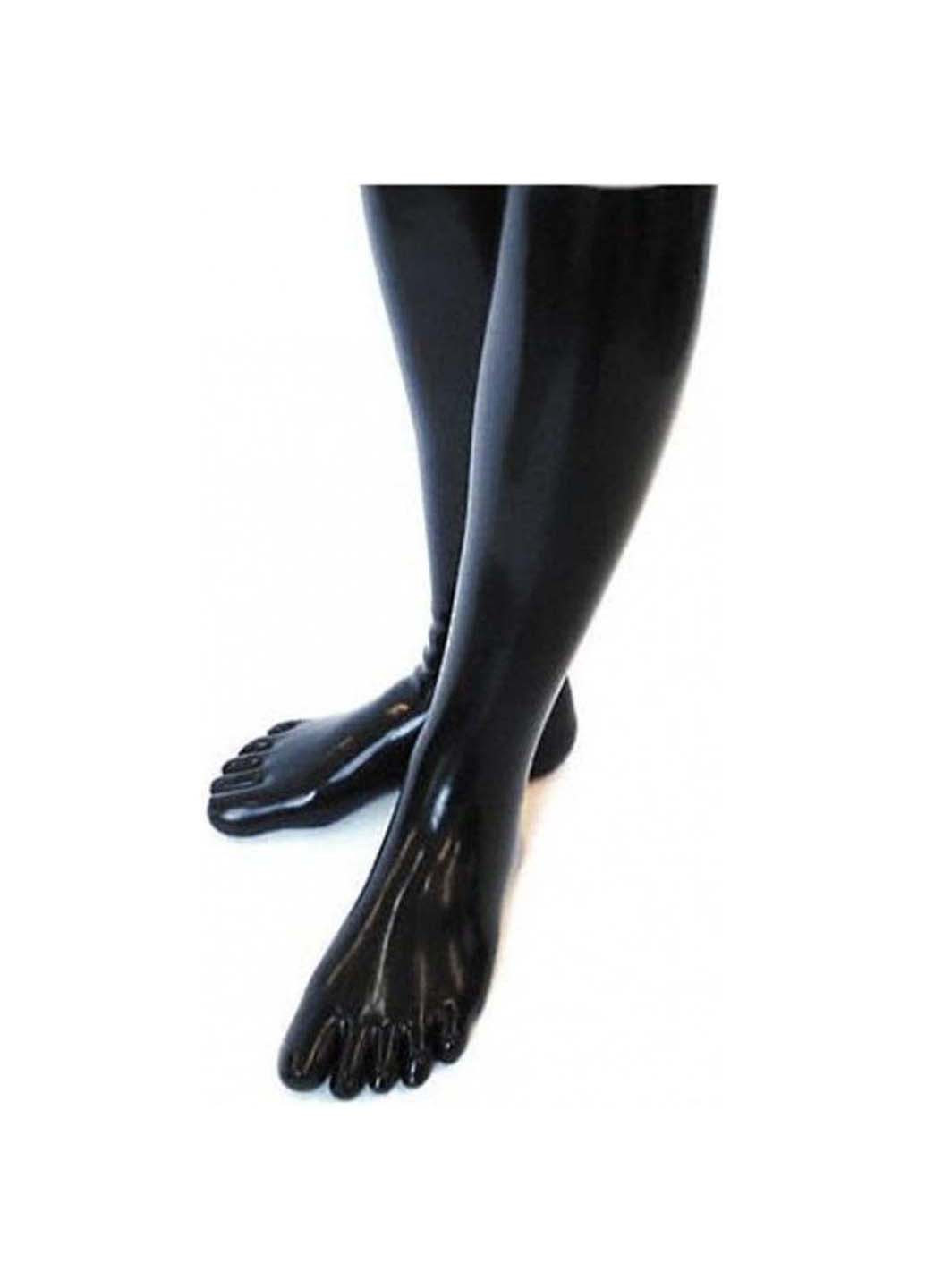 Латексные высокие носки с пальцами Latex Five Fingers Socks Large Bdsm4u (277229355)