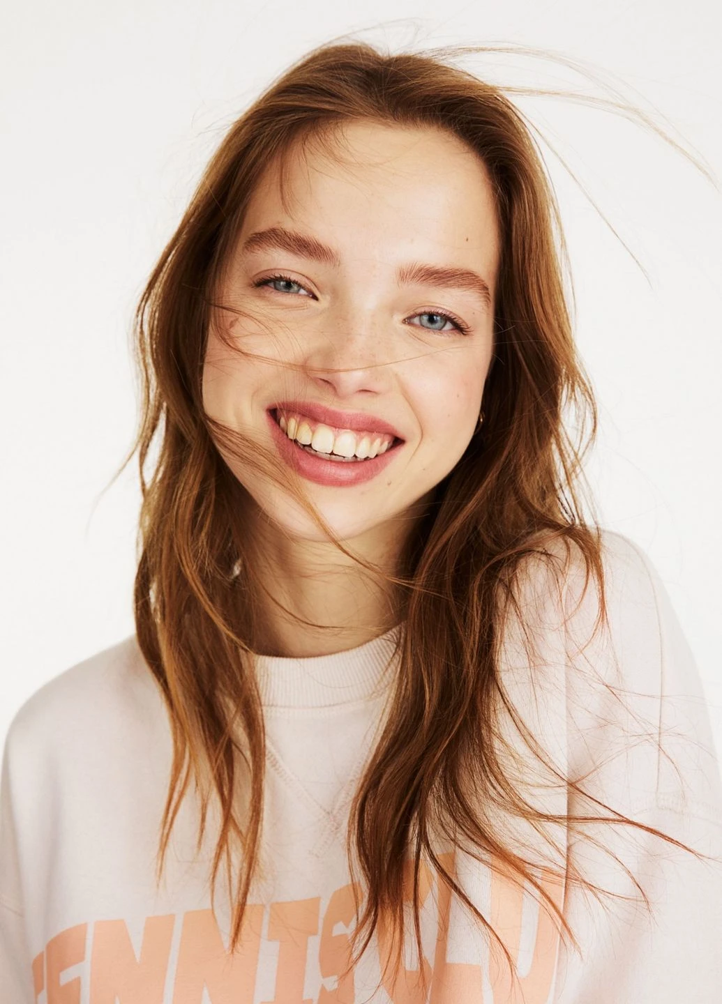 Молочний толстовка H&M однотонний (277171866)