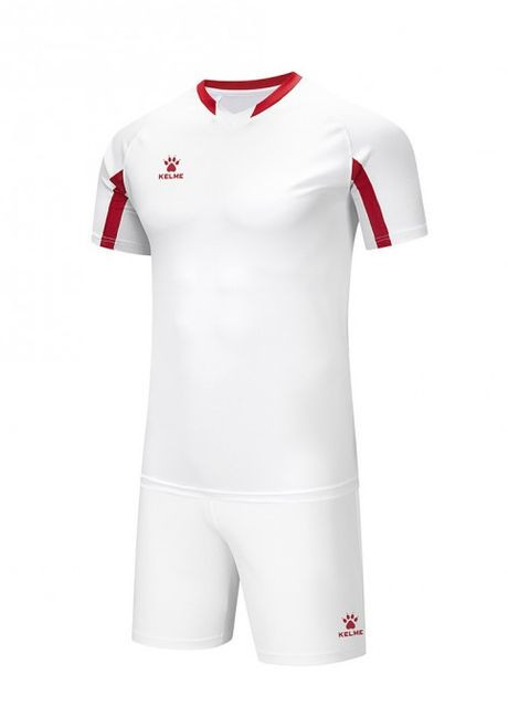 Футбольна форма LEON дитяча біло-червона 7351ZB3130.9107 Kelme модель (277229160)