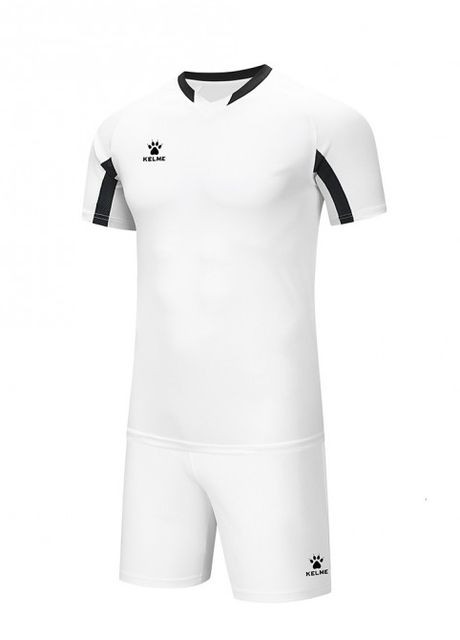 Футбольная форма LEON детская бело-черная 7351ZB3130.9103 Kelme модель (277229162)