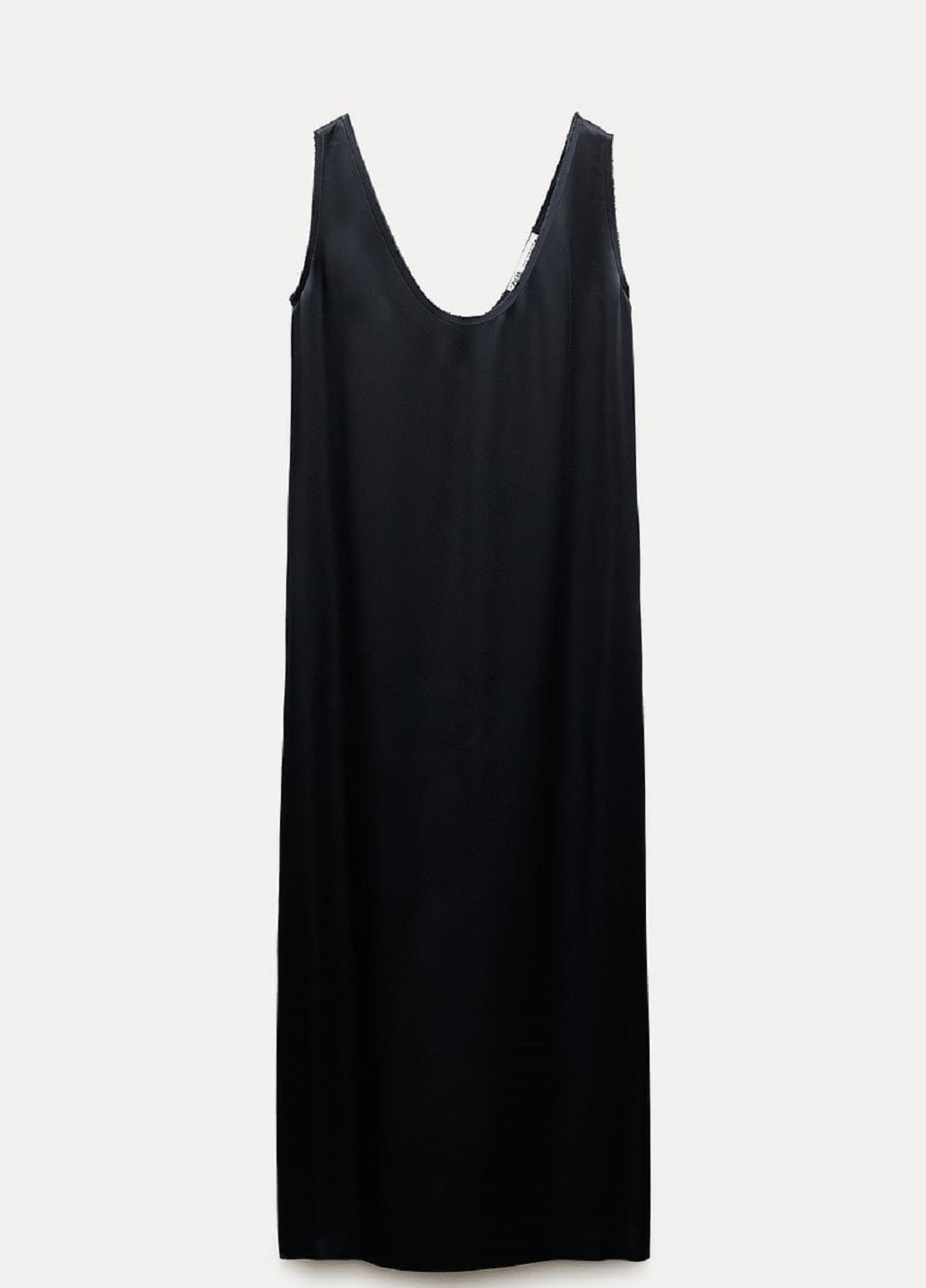 Темно-серое повседневный платье Zara однотонное