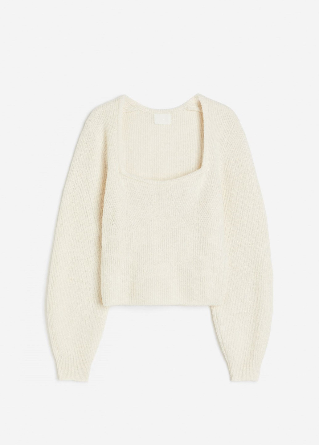 Молочный демисезонный свитер H&M