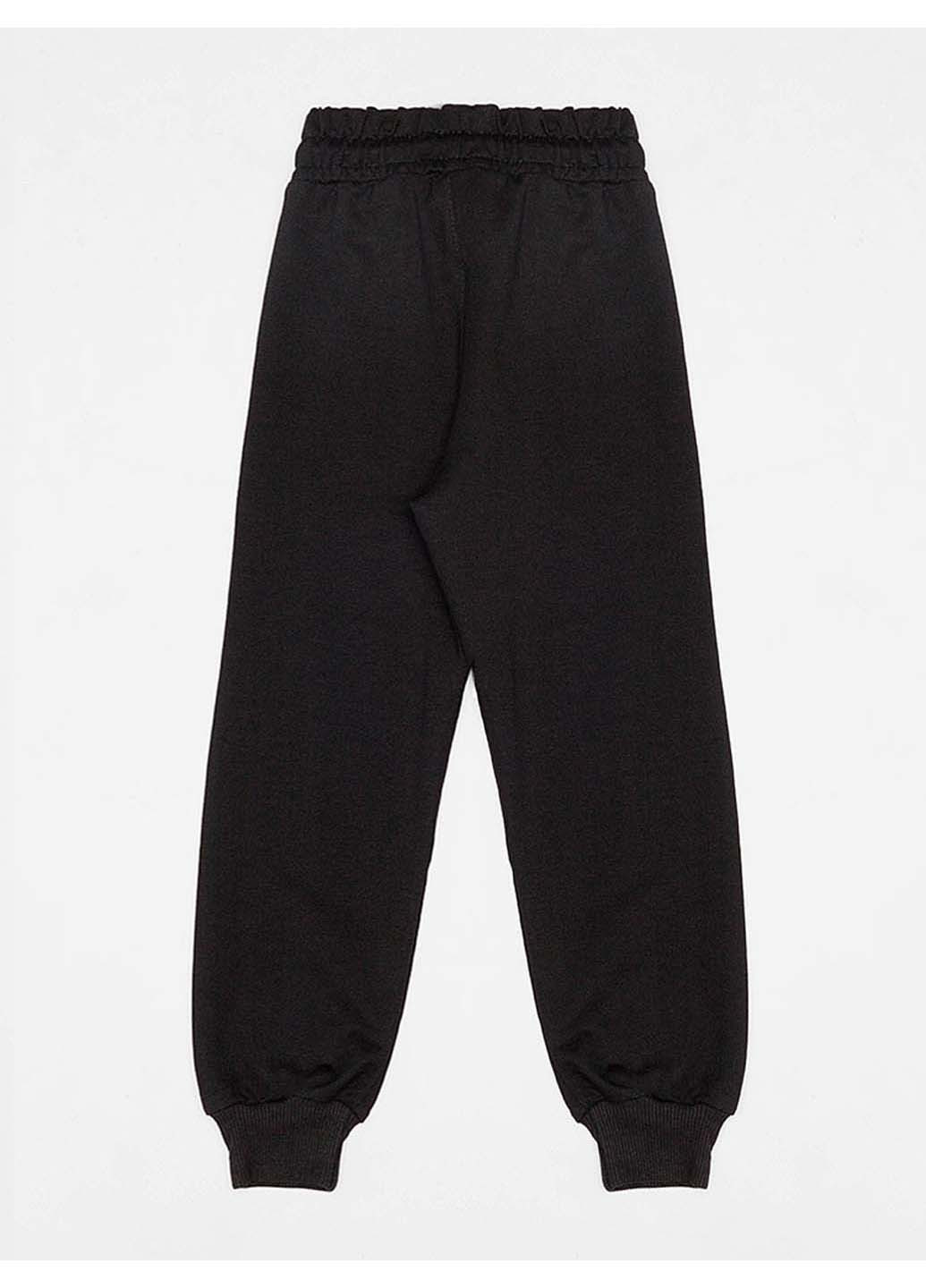 Черные демисезонные брюки Joi Kids