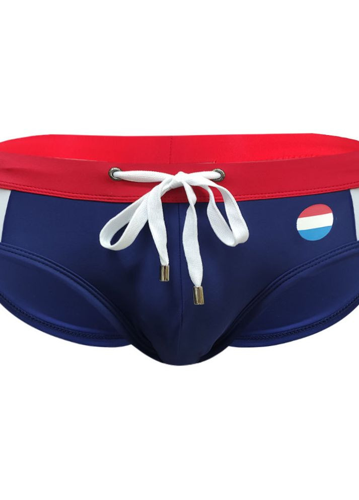 Мужские темно-синие пляжные мужские плавки UXH