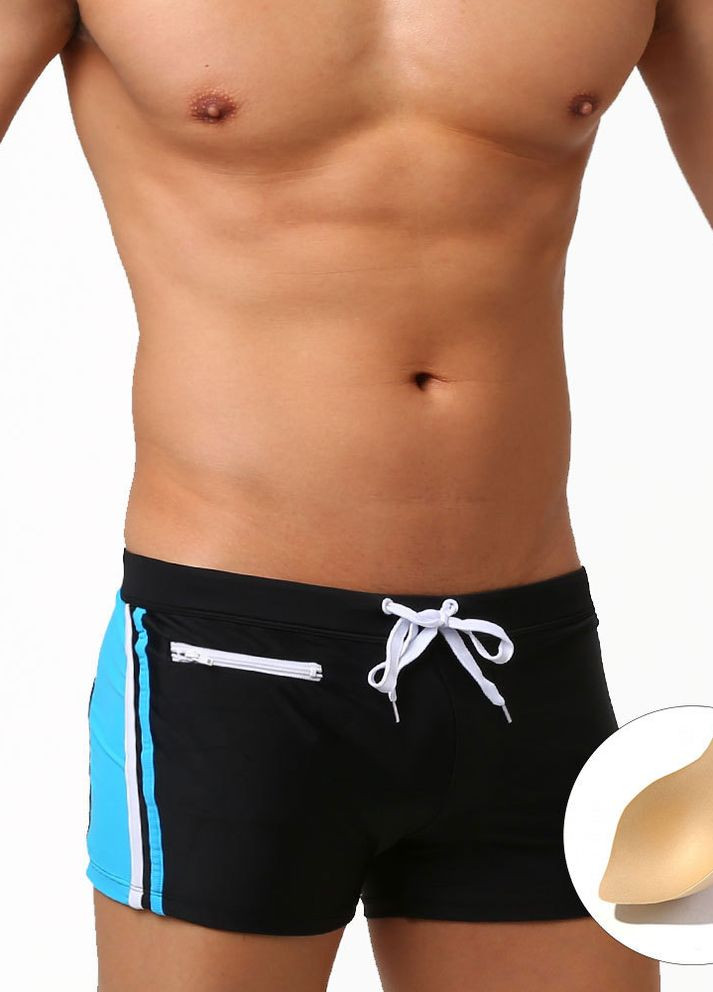 Мужские черные пляжные мужские плавки UXH