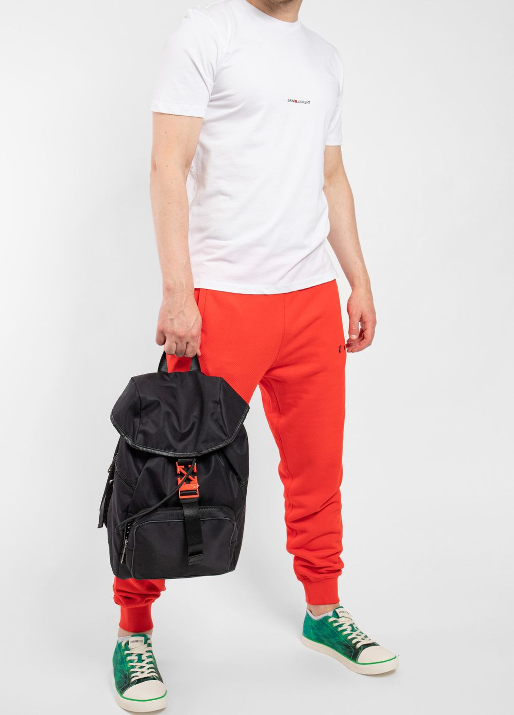 Біла футболка Yves Saint Laurent