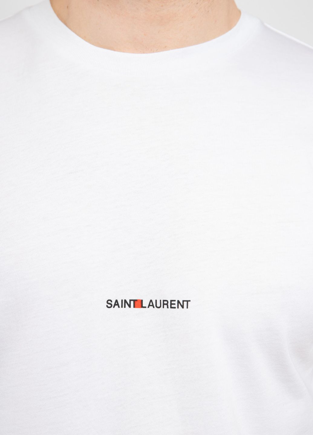 Біла футболка Yves Saint Laurent