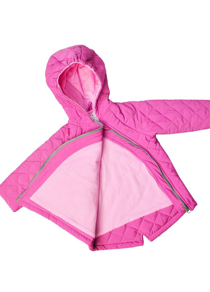 Розовая демисезонная куртка дитская Баранчик БО