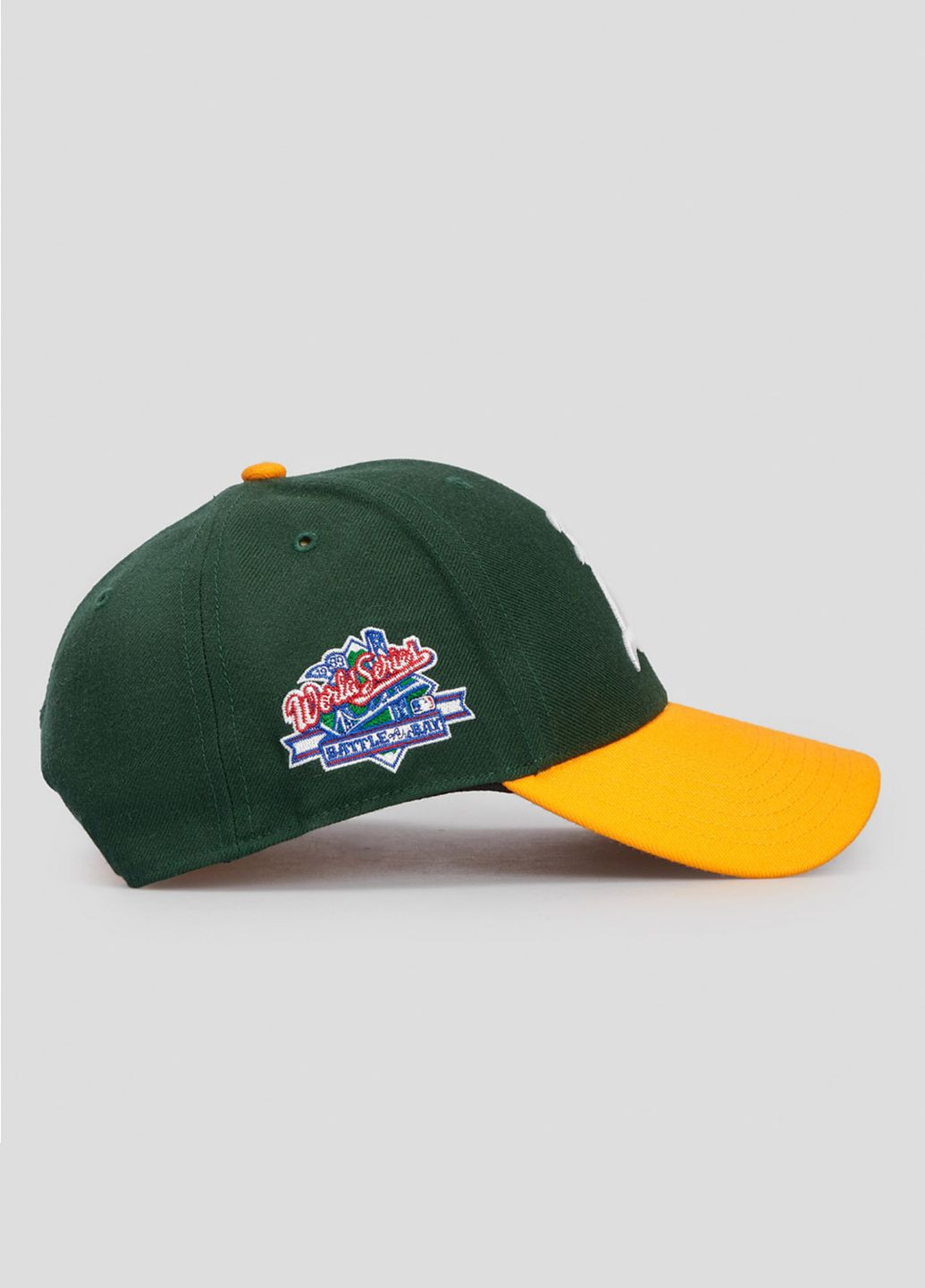 Темно-зеленая кепка с вышивкой Oakland Athletics 47 Brand (277324969)