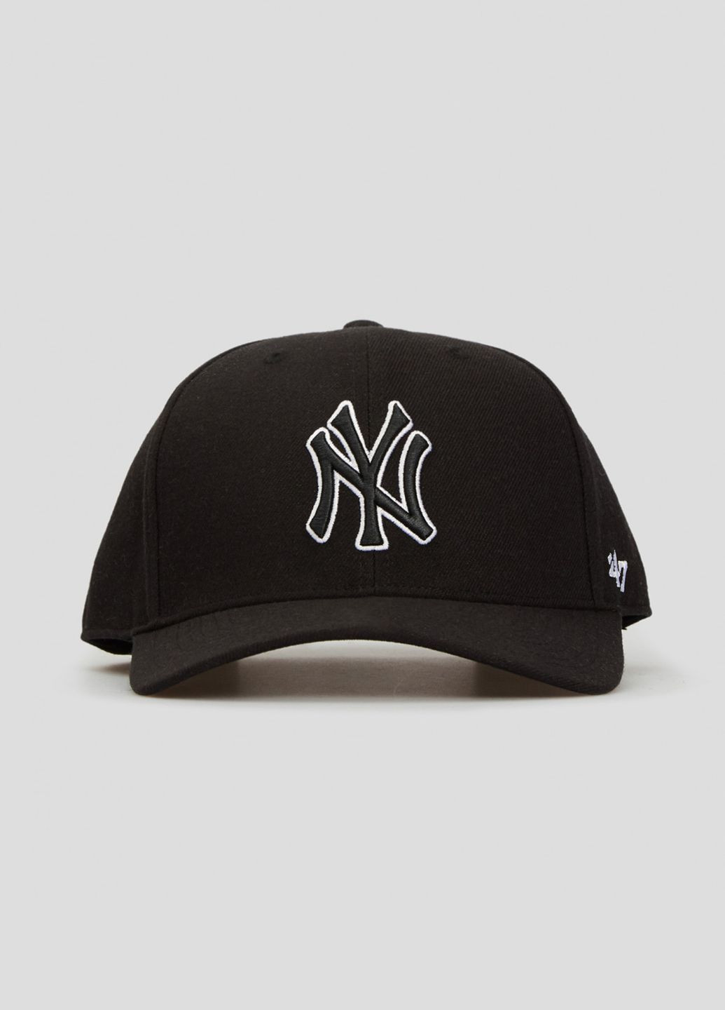 Черная кепка Ny Yankees Cold Zone Dp Wool с нашивкой New York 47 Brand (253563800)