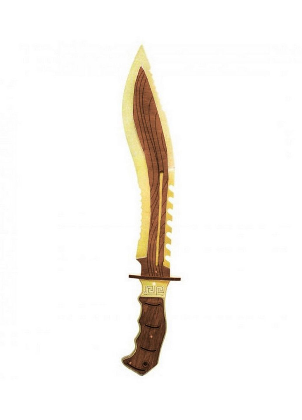 Сувенирный деревянный нож "SO-2 КУКРИ GOLD" Сувенир-Декор SO2KU-G Сувенір-Декор (277327638)