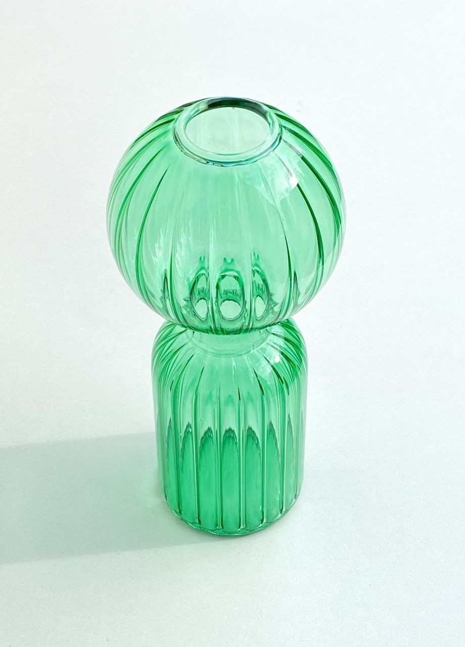 Ваза для цветов декоративная ваза Лимо высота 18 см для декора дома REMY-DECOR лімо (277371531)