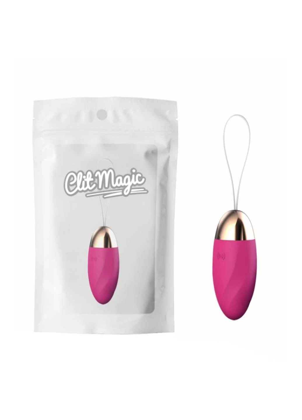 Клиторальный вибростимулятор Pleasure Kiss Love Egg Pink CNT (277608156)