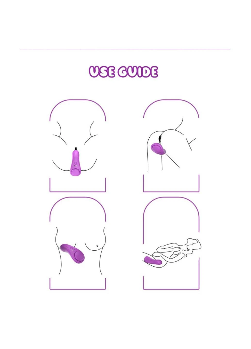 Вибростимулятор в женские трусики Magnetic-Stay Panty Vibe CNT (277608178)