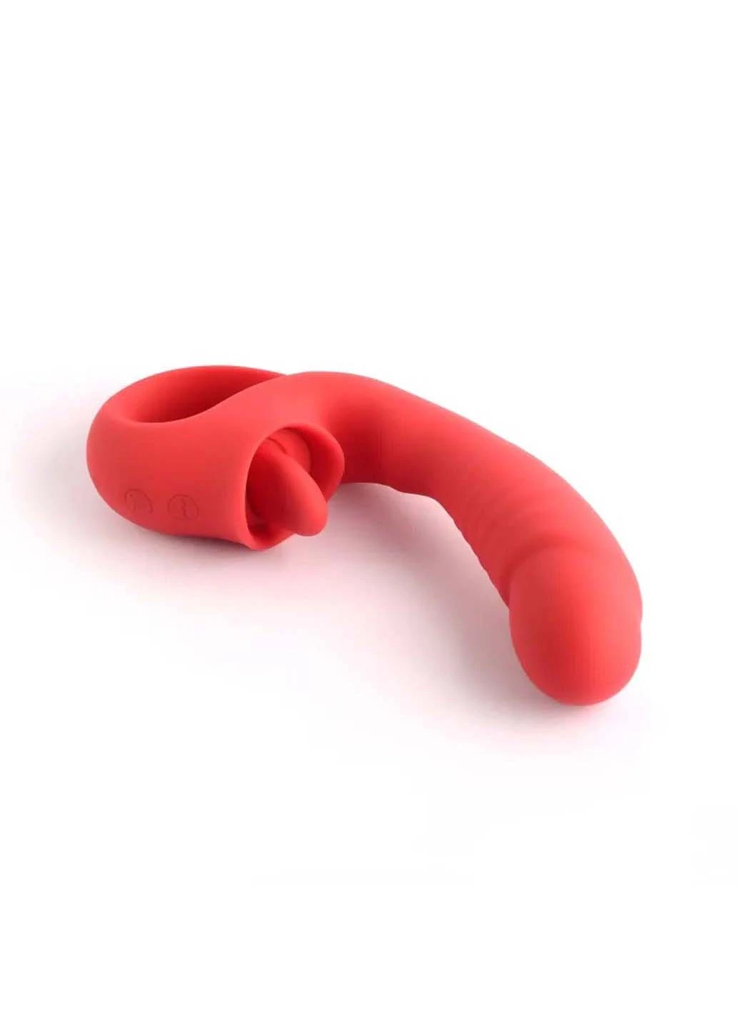 Подвійний вібратор для жінок Pleasure Luxury G-Spot and Clitoral Licker Vibrator Vscnovelty (277608283)