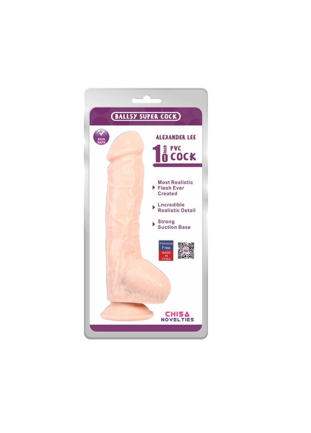 Фалоімітатор на присоску Alexander Lee 10 Dildo Chisa (277608262)