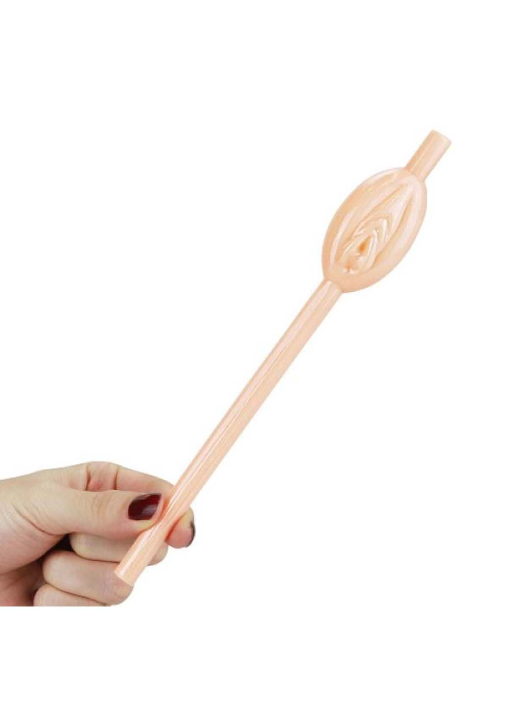 Коктейльні трубочки у формі статевих губ Original Pussy Straws 9шт Lovetoy (277608442)