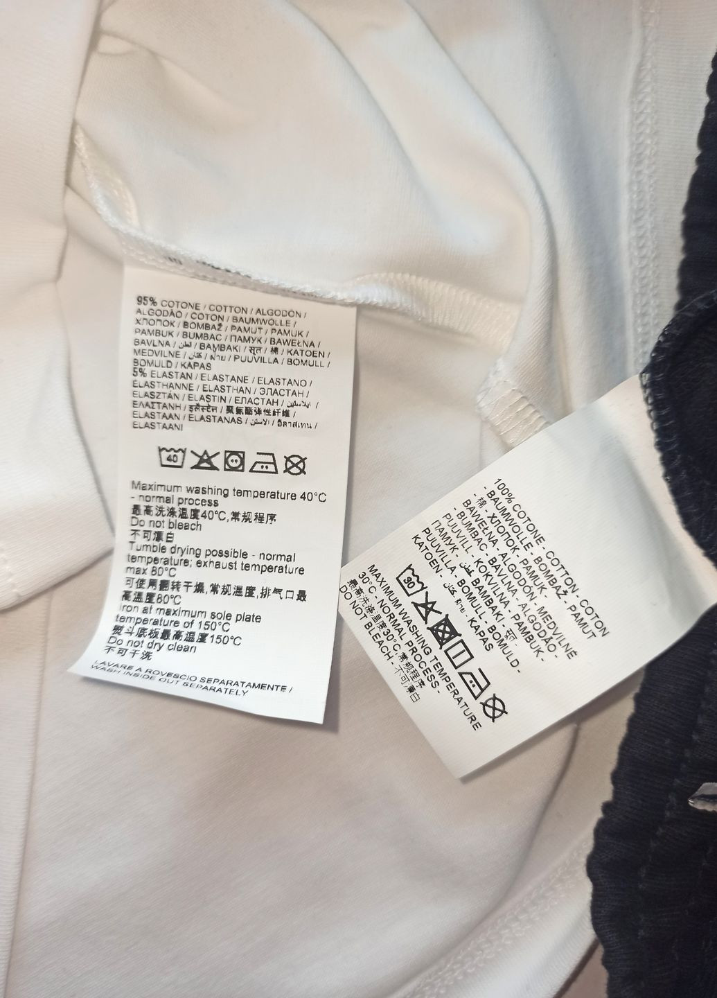 Белый летний комплект костюм для девочки футболка с олафом + шорти OVS
