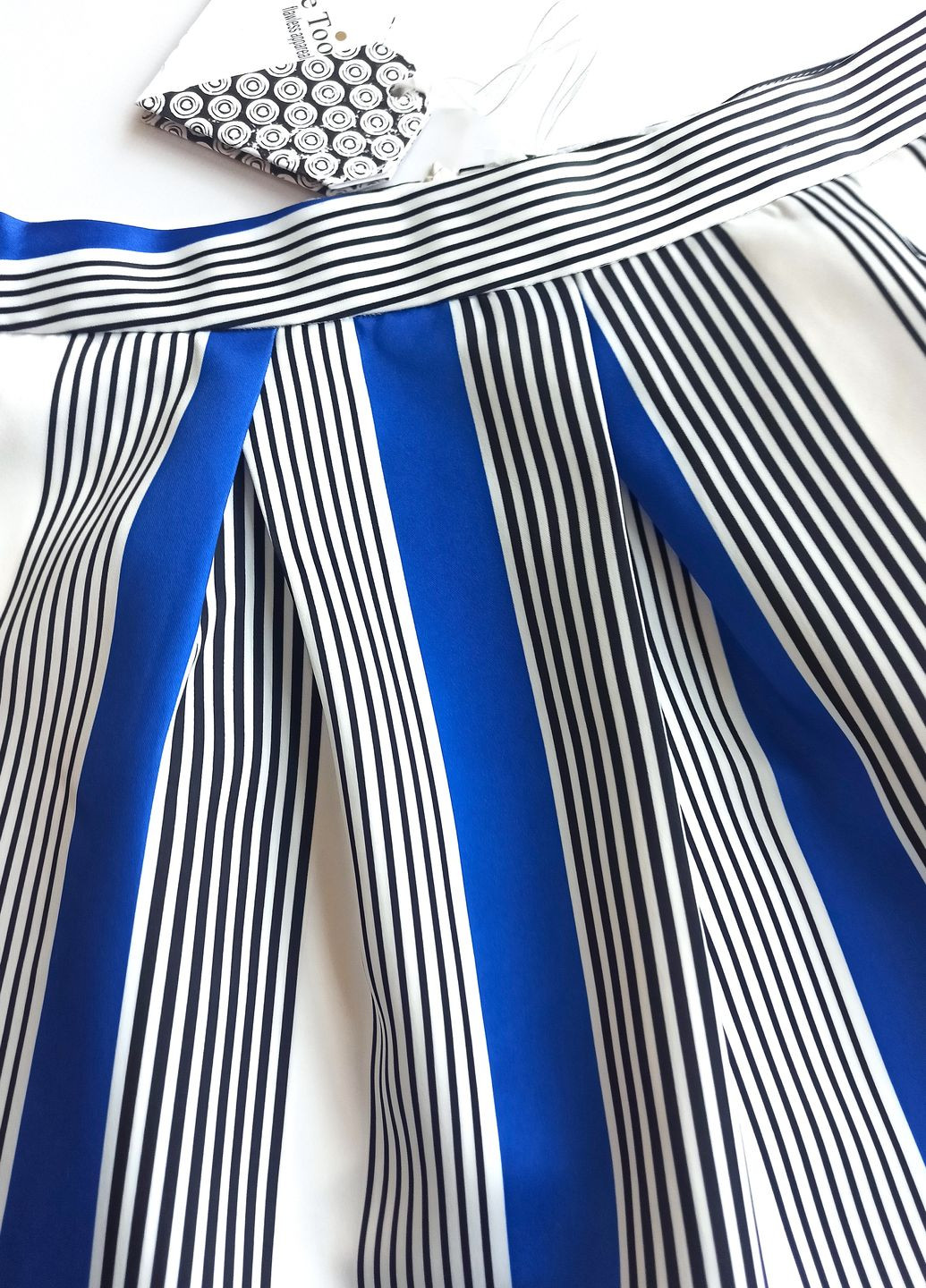 Синий демисезонный комплект костюм для девочки жакет tf15174 + юбка tf15164 To Be Too