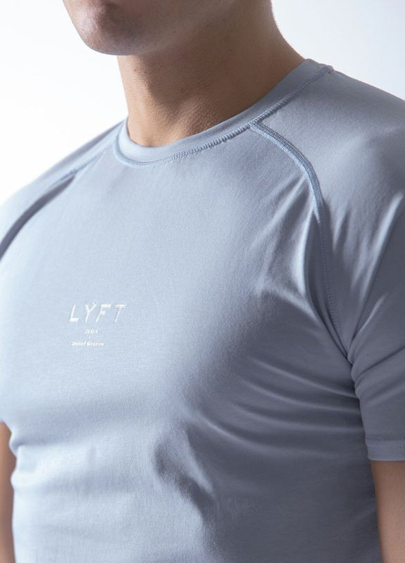 Блакитна чоловіча футболка Lyft