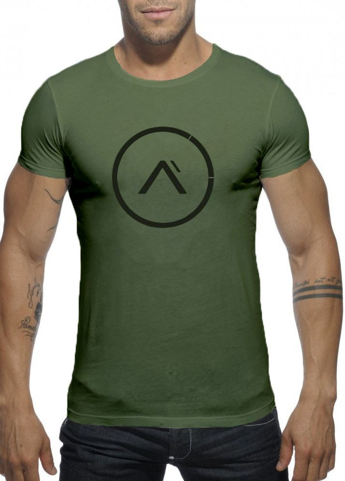 Зелена чоловіча футболка Alpha