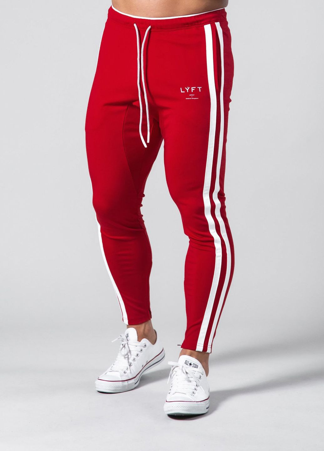 Красные спортивные демисезонные брюки Lyft