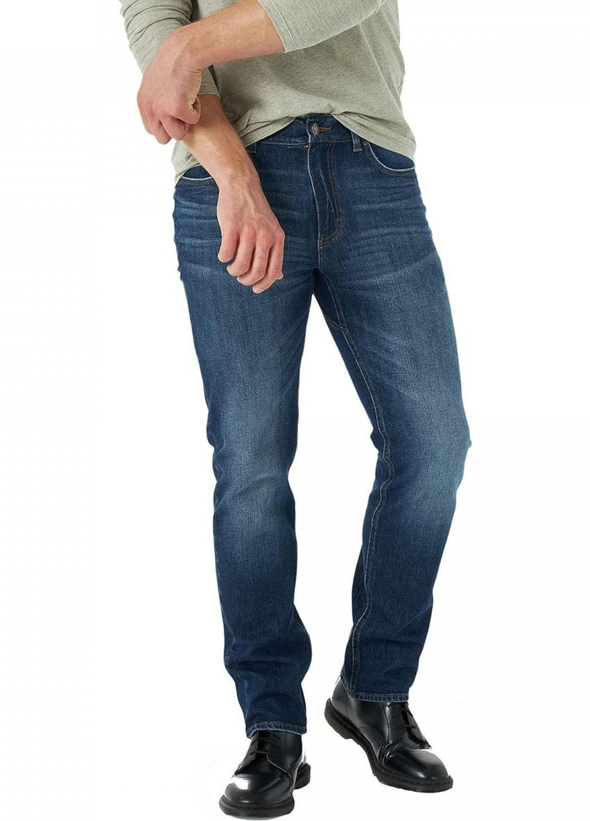 Темно-синие демисезонные джинси прямі 2008900 Patriot Lee
