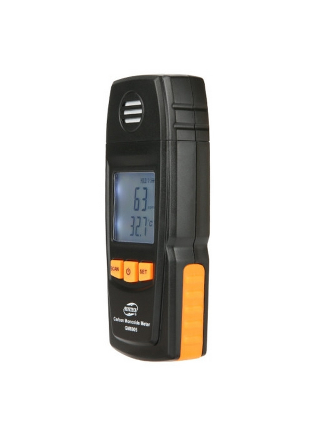 Детектор чадного газу CO + термометр (0-1000 ppm, 0-50°C) BENETECH (277690709)