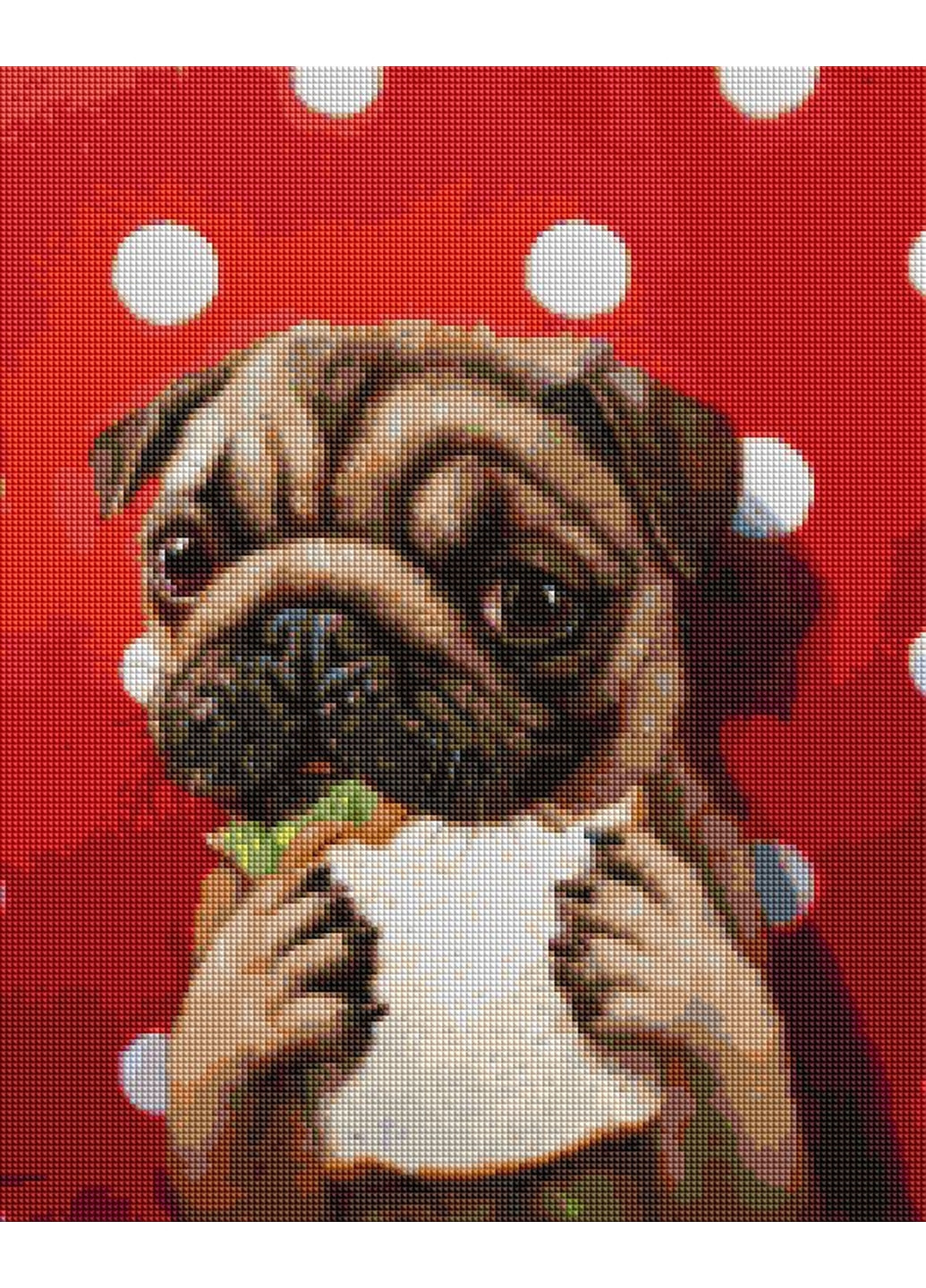 Алмазна мозаїка "Щаслива песика ©Lucia Heffernan" Brushme (277692072)