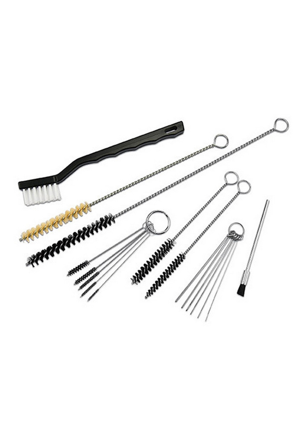 Щітки для чищення фарбопульта набір 17од. TOPTUL (277691565)