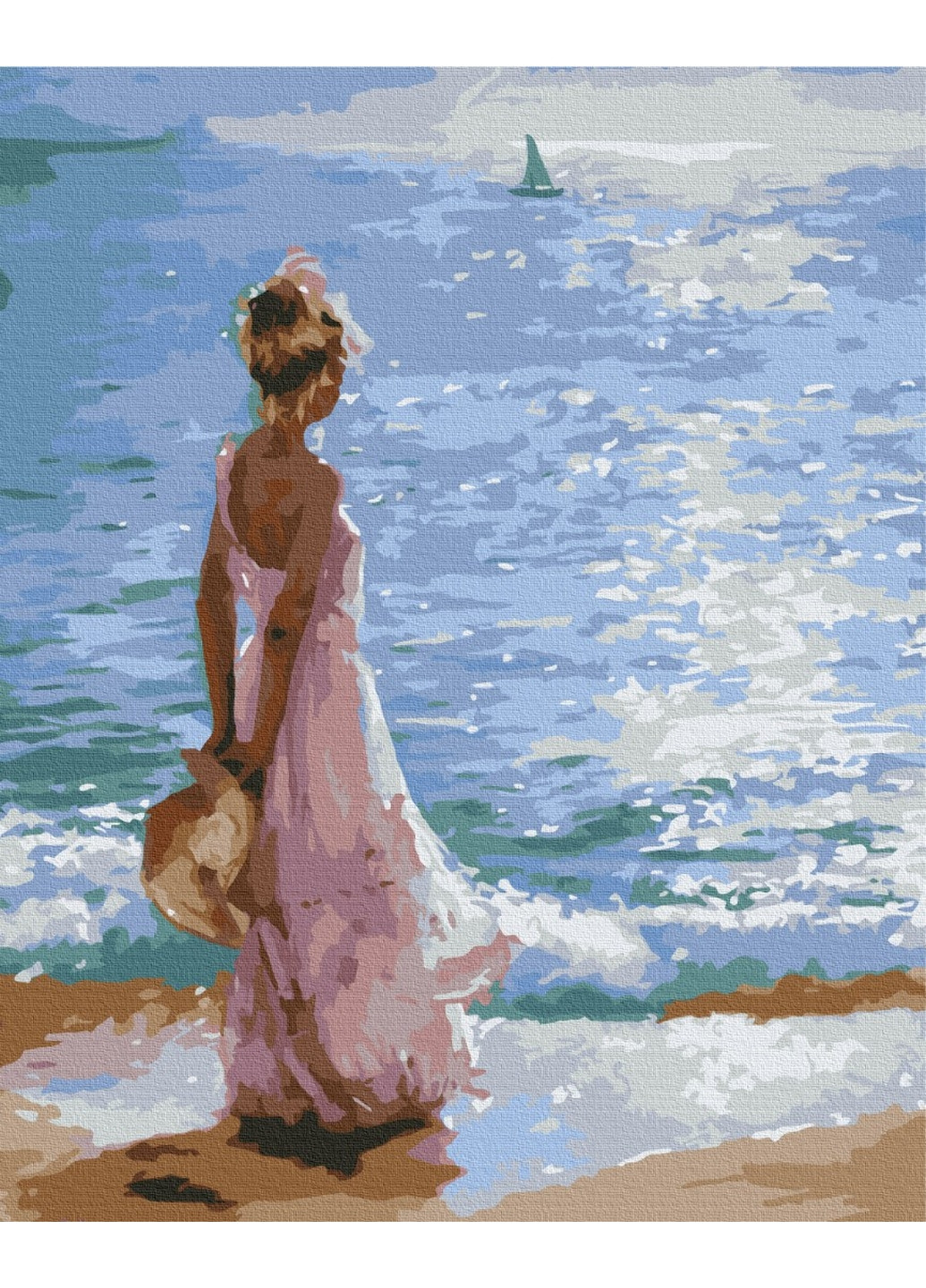 Картина по номерам "Маленькая Ассоль" Brushme (277691996)