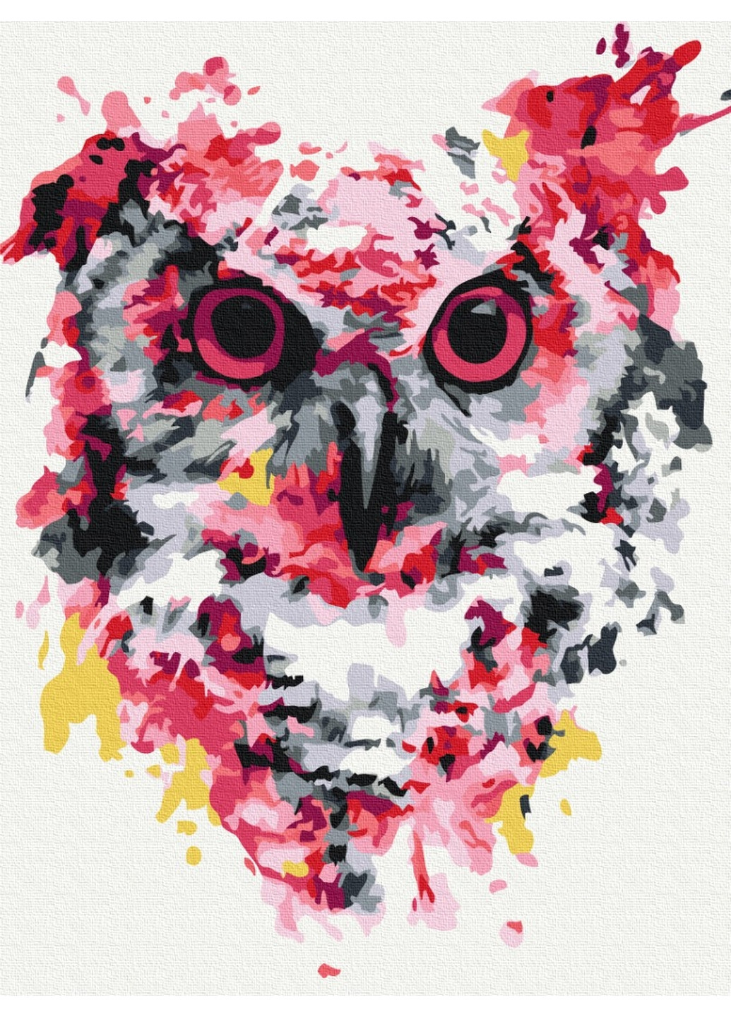 Картина по номерам "Сова в красках" Brushme (277690012)