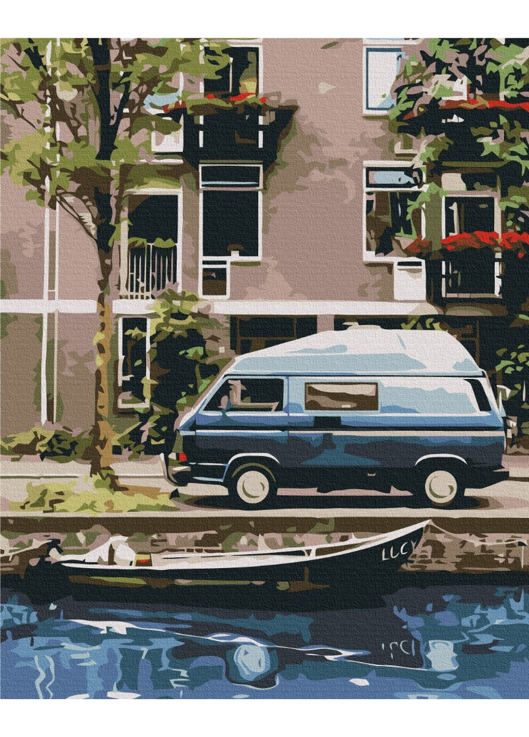 Картина по номерам "Фургон путешественника" Brushme (277690041)