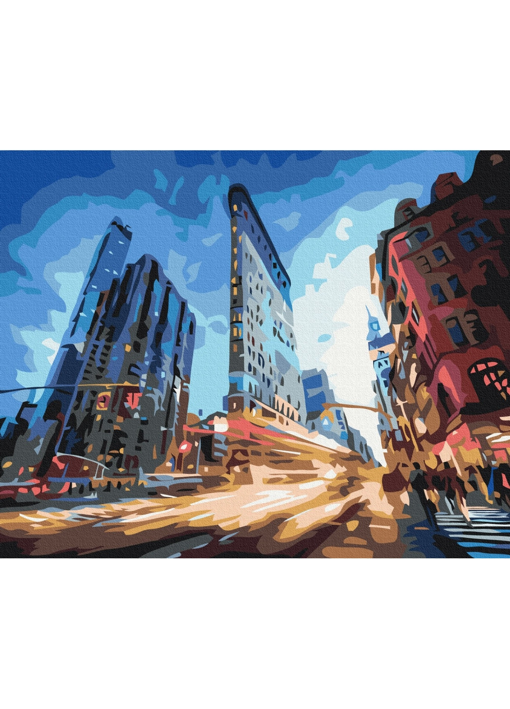 Картина по номерам "Городская жизнь" Brushme (277689632)