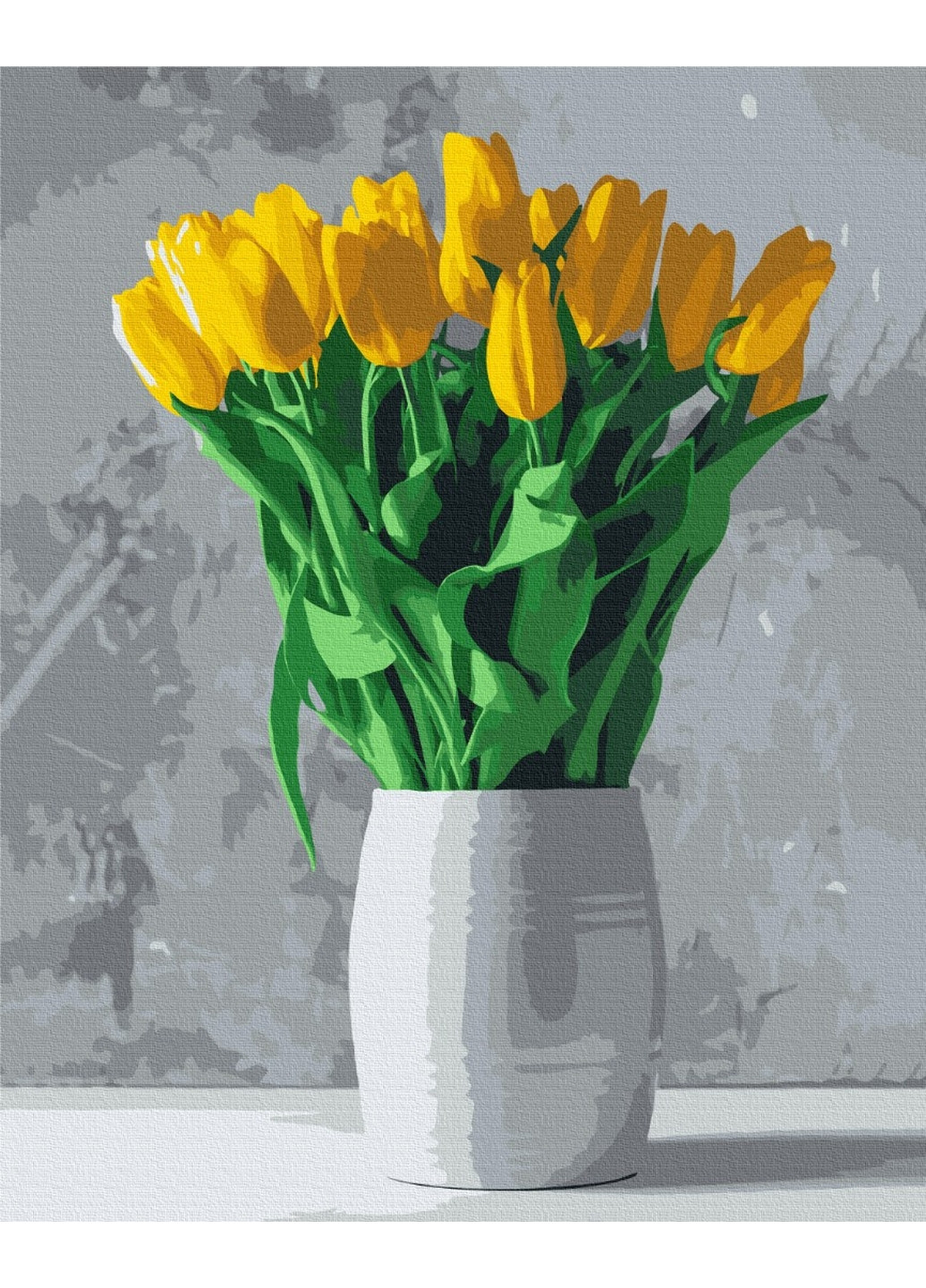 Картина за номерами "Букети із жовтих тюльпанів" Brushme (277690611)